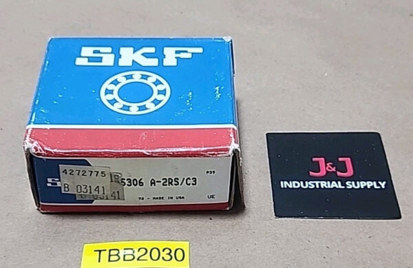 *NEW* SKF 5306A-2RS/C3 Double Sealed Row Ball Bearings 🇺🇸 Made + Warranty! Main Image