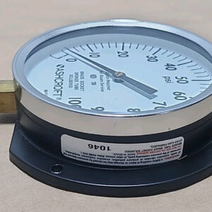 *NEW* Ashcroft 2071 Brass 4-1/2" Pressure Gauge 1/4" Npt Lower 100Psi + Warranty - Image 4