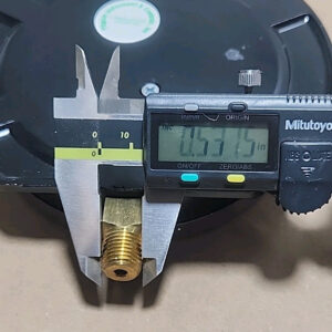 *NEW* Ashcroft 091-12 Brass 4-1/2" Pressure Gauge 1/4" Npt Lower 60Psi +Warranty - Image 7