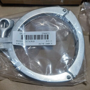 *NEW* [2] 2560051 Stainless Tri-Clamp 3Pc 4" Clamp & 4" Gasket 40RX-E + Warranty - Image 3
