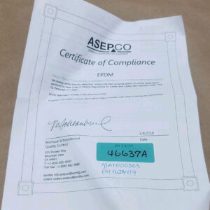 *NEW SURPLUS* Asepco EPDM EG05 Diaphragm USP Class VI 🇺🇸 Made + Warranty! - Image 5