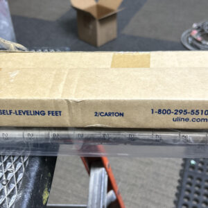 (2) Uline H-8339 Posts For Stainless Steel Wire Shelving 34” 2 Per Box - Image 10
