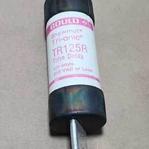 *NEW SURPLUS* [5] Gould Shawmut TR125R Tri-onic Fuse RK5 125A 250Vac + Warranty! - Image 5