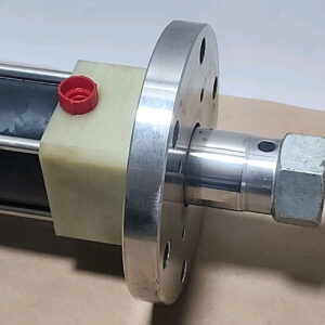 *REPAIRED* Hydraulic Cylinder Welded Double Acting 2.5" x 24" 316-SS + Warranty! - Image 3