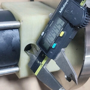 *REPAIRED* Hydraulic Cylinder Welded Double Acting 2.5" x 24" 316-SS + Warranty! - Image 4