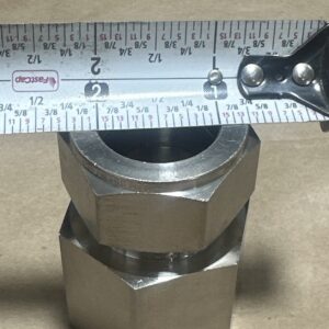NEW SURPLUS- Swagelok Stainless Steel 1β Compression X 1-1/4β FNPT Threaded πΊπΈ - Image 5