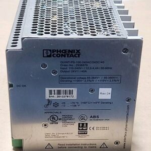 *PREOWNED* Phoenix Contact QUINT-PS-100-240AC/24DC/40 Power Supply 24V +Warranty - Image 6
