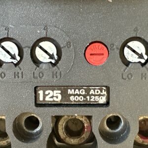 PREOWNED GE Industrial Circuit Breaker TFJ236125WL 125A 600VAC/500VDC + WARRANTY - Image 5
