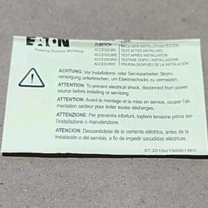 *NEW* Eaton FAZ-C30/3-NA 3-Pole Circuit Breaker 30A 102253 Moeller + Warranty! - Image 6