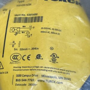 * New In Sealed Bag* Turck BI10-G30-AZ3X Proximity Switch 4345400 + Warranty - Image 2
