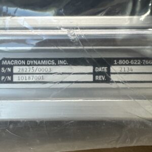 NEW OPEN BOX- Macron Dynamics 163K558H01 Aluminum Slide Actuator 10187001 🇺🇸 - Image 5