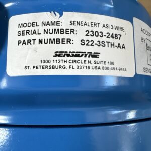Sensidyne SensAlert ASI S22-3STH-AA With ASI Interface Warranty 🇺🇸 - Image 6