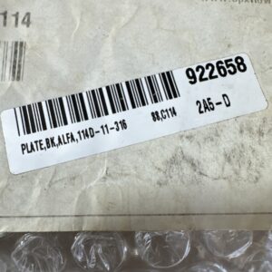 New SPX 60010+ Backplate Alfa Laval C114 114D-11-316 Warranty Fast Shipping 🇺🇸 - Image 5