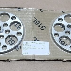 *FACTORY SEALED* [2]  Steel & Obrien 45MP-SPIDER-2.5-316 4" OD 316L + Warranty! - Image 2