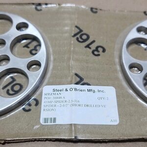 *FACTORY SEALED* [2]  Steel & Obrien 45MP-SPIDER-2.5-316 4" OD 316L + Warranty! - Image 3