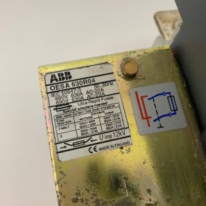 ABB OESA 630R04 Disconnect Switch 630 Amp 690V 12kV Warranty - Image 4