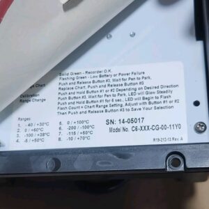 *PREOWNED* Cobex C6-XXX-CG-00-11Y0 6" Temperature Chart Recorder + Warranty! - Image 7