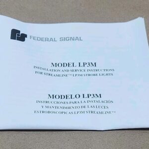 *NEW* Federal Signal LP3M-120G Green StreamLine Strobe Light 120Vac + Warranty! - Image 8