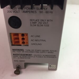 Siemens 505-6660 Simatic 110/220V-AC Power Supply Warranty - Image 3