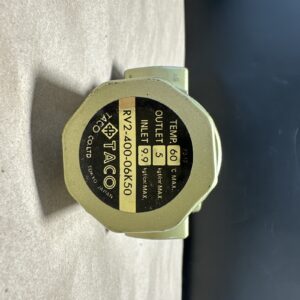 NEW NO BOX- Taco RV2-400-06K50 RC 1/2 Pneumatic Air Regulator 5kgf/cm, 9.9kgf/cm - Image 8