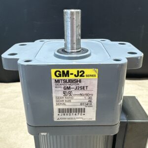 NEW NO BOX- Mitsubishi Geared Motor GM-J2SET 1:30 Gear Size- AE 90W 4P 200V 1A - Image 3