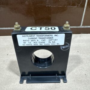 Instrument Transformers Current Transformer CT 50 200:5 5SFT-201 50-400Hz 600V - Image 2