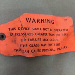 NEW Nugent, Sight Brass, Threaded, Flow Indicator, Skokie,ILL NNB + Warranty - Image 4
