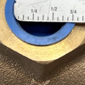 NEW Nugent, Sight Brass, Threaded, Flow Indicator, Skokie,ILL NNB + Warranty - Image 5