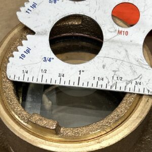 NEW Nugent, Sight Brass, Threaded, Flow Indicator, Skokie,ILL NNB + Warranty - Image 7