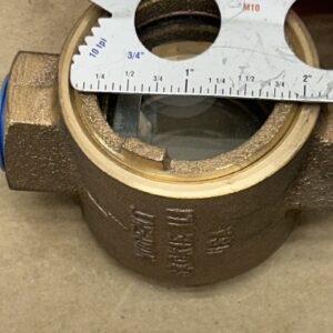 NEW Nugent, Sight Brass, Threaded, Flow Indicator, Skokie,ILL NNB + Warranty - Image 8