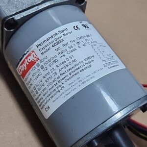 *NEW* Dayton 4Z063A Permanent-Split Capacitor Gear Motor 1/25Hp 115V + Warranty! - Image 2