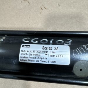 Parker 02.50 CKC2AU1414C 12.000 Heavy Duty Double Ended Pneumatic Cylinder - Image 6