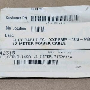*NEW SURPLUS* Flex-Cable FC-XXFPMP-16S-M012 Servo Power Cable 12M 16Ga +Warranty - Image 6