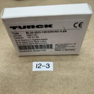 Turk BL20-2DO-120/230VAC-0.5A 6827137 NIB Fast Shipping! + Warranty - Image 1