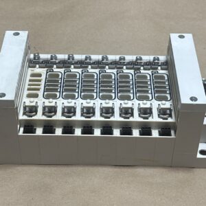 NEW SURPLUS- SMC VV5Q2108C6FU3 Pneumatic Manifold + AXT100-DS25-050 Data Cable - Image 6