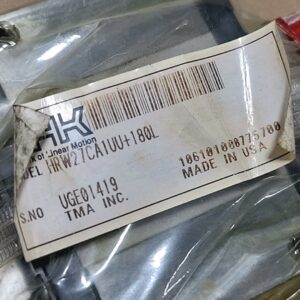 *NEW SEALED SURPLUS* THK HRW27CA1UU+180L Linear Carriage Guide 🇺🇸 + Warranty! - Image 3