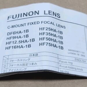 *NEW SURPLUS* Fujinon HF35HA-1B C-Mount Camera Lens F1.6/35mm + Warranty! - Image 7