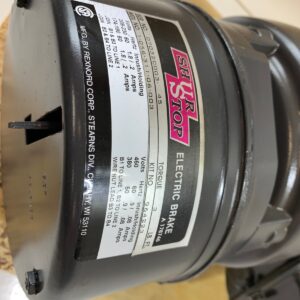 US Motors Nidec FD18 1HP Motor Shur Stop 3lb-ft Electric Brake 208-230/460 New - Image 7
