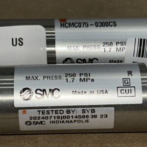 (2) SMC NCMC075-0300CS / NCMC0750300CS NNB FAST SHIPPING! + WARRANTY - Image 3