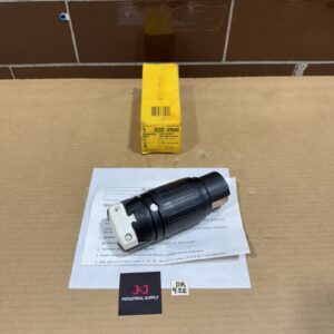 *NEW* Hubbell 3764C Insulgrip 50A Twist Lock Plug Connector 250VDC 600VAC - Image 1