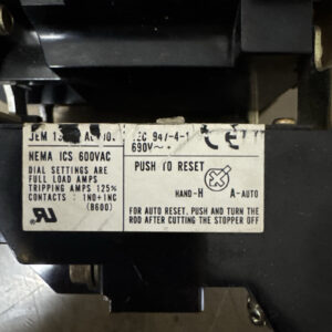 *PREOWNED* Mitsubishi S-K125 QM Magnetic Contactor & TH-K120KP Trip + Warranty! - Image 10