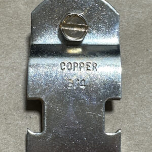 (95) NEW NO BOX- Copper Plated 3/4β Pipe Strut Clamps || FAST SHIPPED & WARRANTY - Image 3