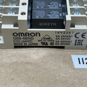 (4)G6B-4BND Omron Terminal Relays & (2) P7SA-10F-ND Fast Shipping! + Warranty - Image 3