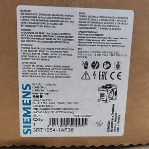 *NEW* Siemens 3RT1054-1AF36 SIRIUS Contactor 110/120V Coil 3~Phase + Warranty! - Image 13