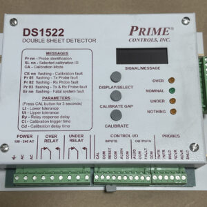 NEW- Prime Controls DS1522 Double Sheet Detector 64-Slot Calibration Memory 🇺🇸 - Image 2