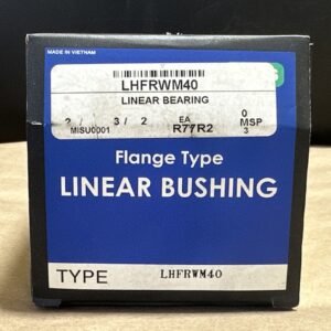 NEW IN BOX- Misumi LHFRWM40 Linear Bearing Flange Type Linear Bushing + WARRANTY - Image 2