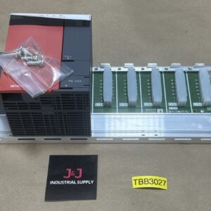 NEW- Mitsubishi MELSEC Q00JCPU CPU Bundle 1xQ00JCPU 1xP.S.U. 1xBackplane Rack - Image 1