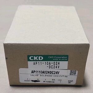 *NEW* CKD AP11-10A-02H-DC24V Pilot Operated Solenoid Valve 24Vdc + Warranty! - Image 10