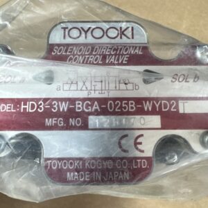 New Toyooki HD3-3W-BGA-025B-WYD2T Hydraulic Solenoid Valve Warranty🇺🇸 - Image 3