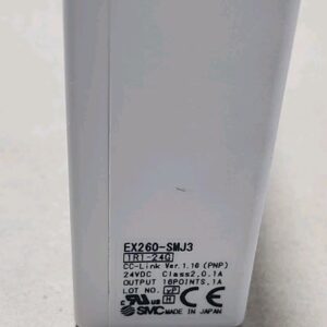 *NEW* SMC EX260-SMJ3 CC-Link Ver 1.10 Serial Interface Unit 24Vdc + Warranty! - Image 7